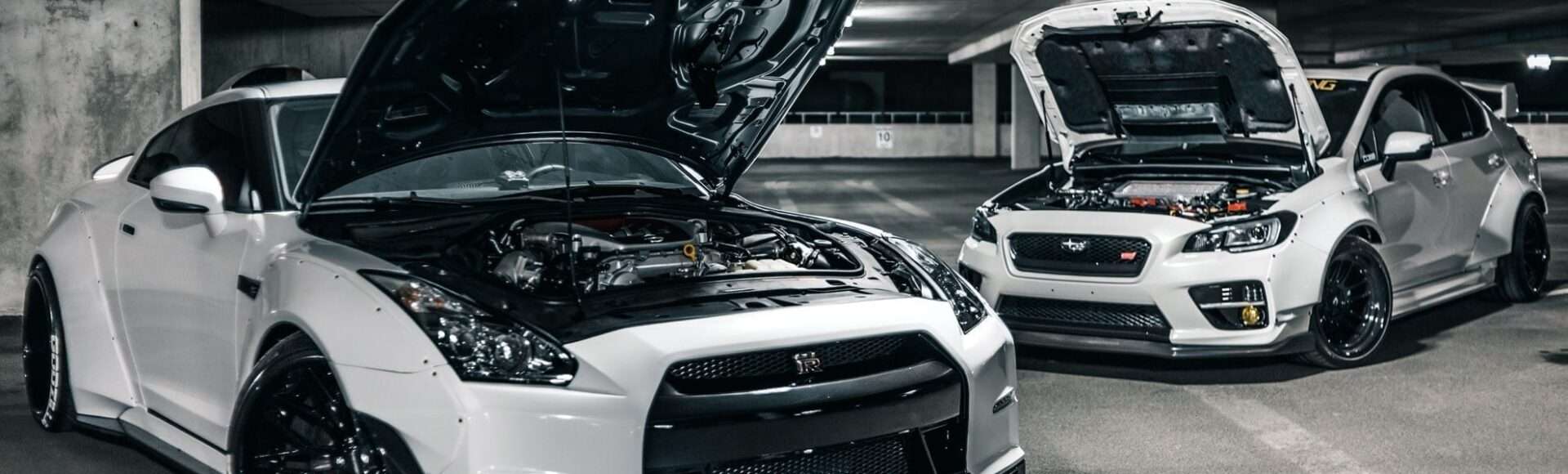 Open car hoods