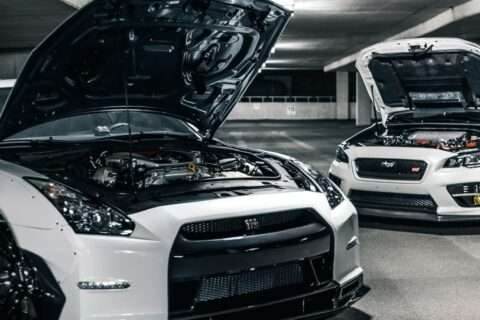 Open car hoods