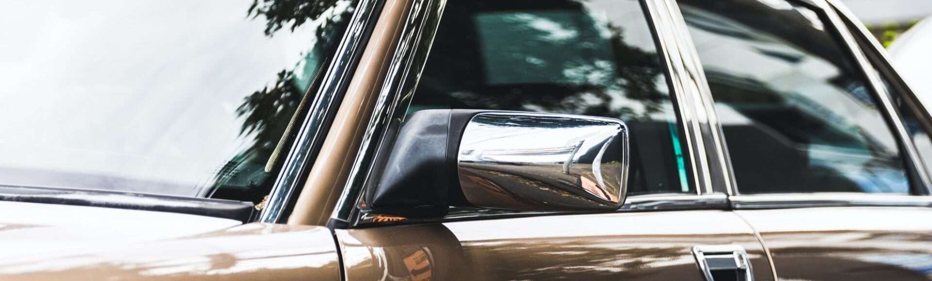 Side of a classic car