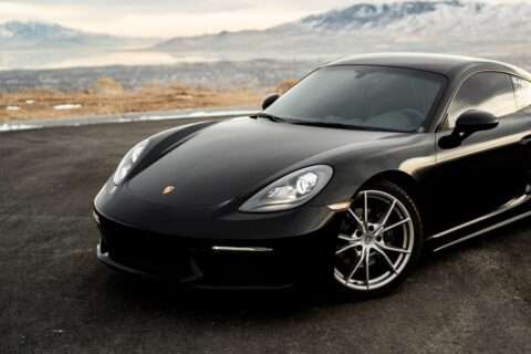 Black Porsche