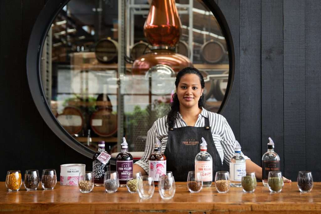 Four Pillars Gin in Healesville, a stop on our Yarra Valley self-drive itinerary.