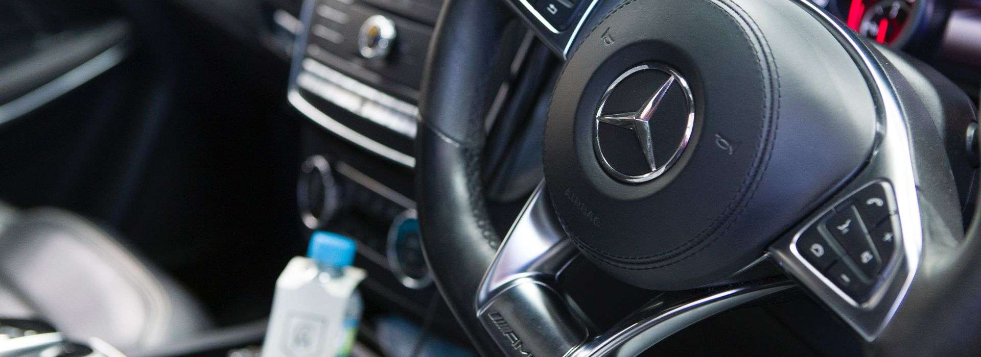 Mercedes steering wheel