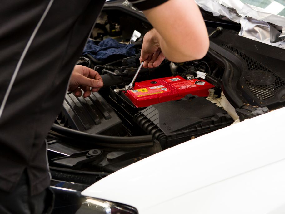 Replacing a car battery