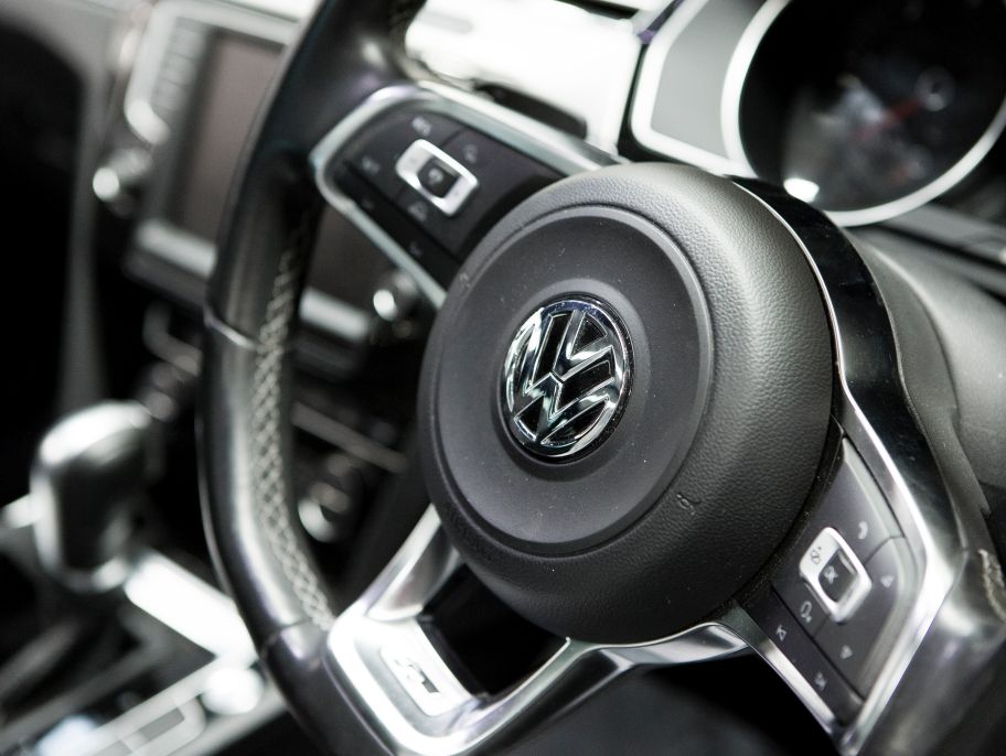 Volkswagen steering wheel