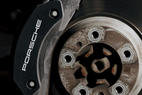 Porsche disk brake