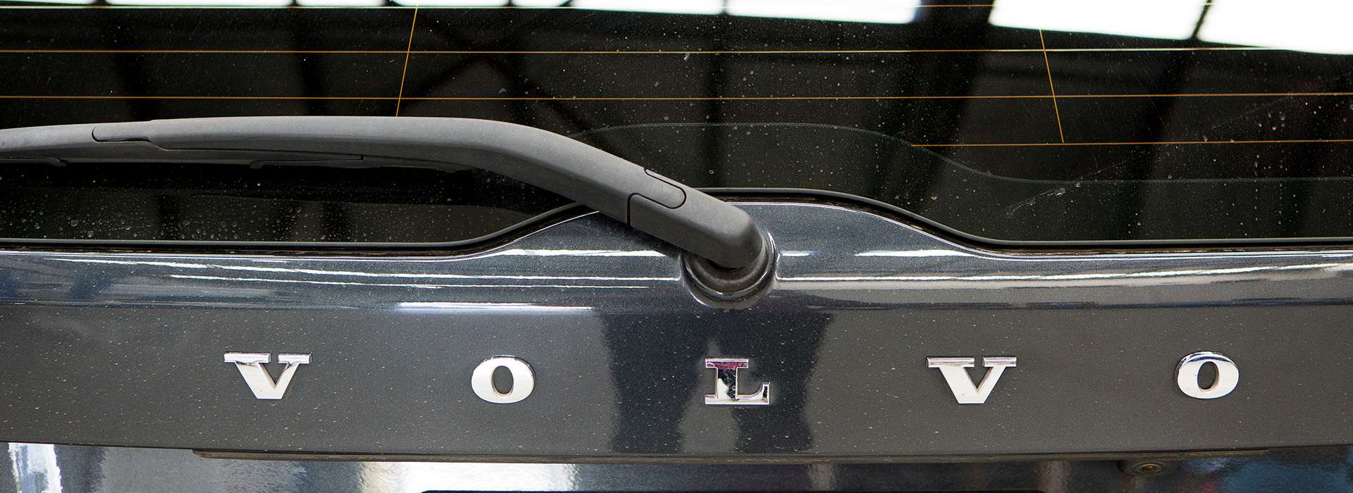 Volvo logo at the back