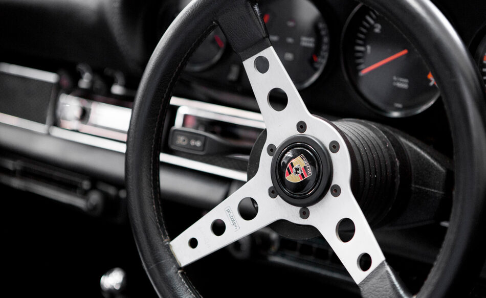 Porsche steering wheel