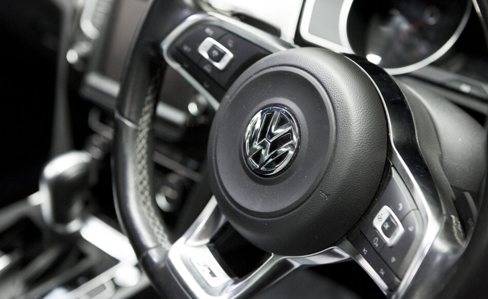 Volkswagen steering wheel