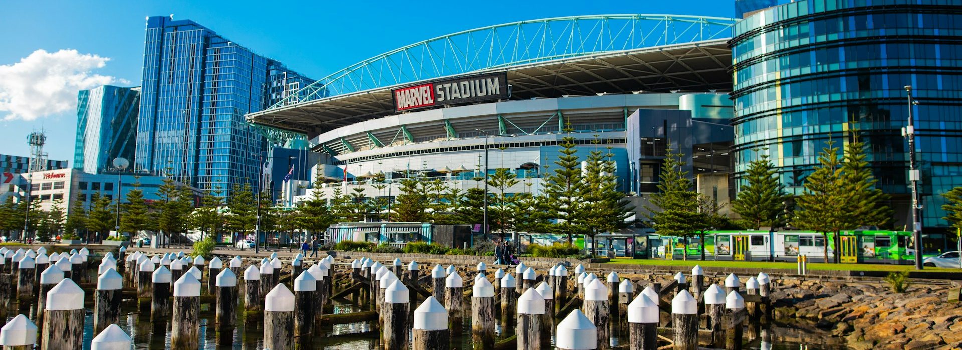 the docklands waterfront